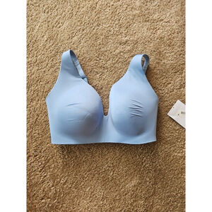 Gap Body Women's Wireless Everyday Essential Bra - Size 36D- Blue